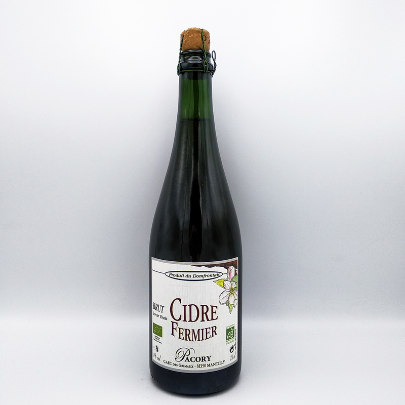 Sidra Brut Orgânica da Fazenda - Pacory - 33cl