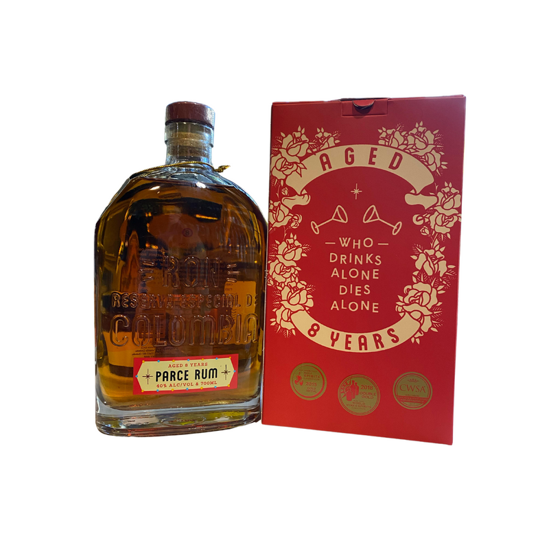 Parce Rum 8 Ans - Colombie - 70cL