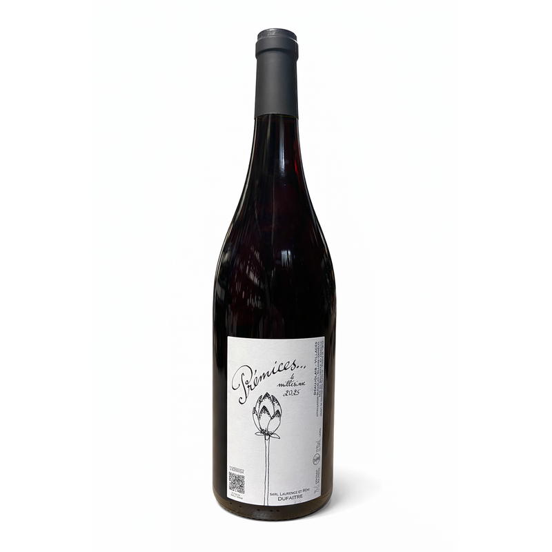 Prémices - Beaujolais Villages - Rouge - 75cL - Remi Dufaitre - 2025