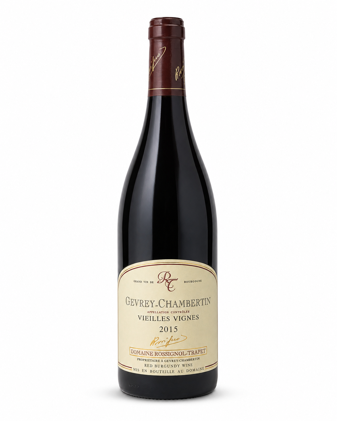 Gevrey-Chambertin Vieilles Vignes - Rouge - 75cL - DOMAINE ROSSIGNOL-TRAPET - 2015