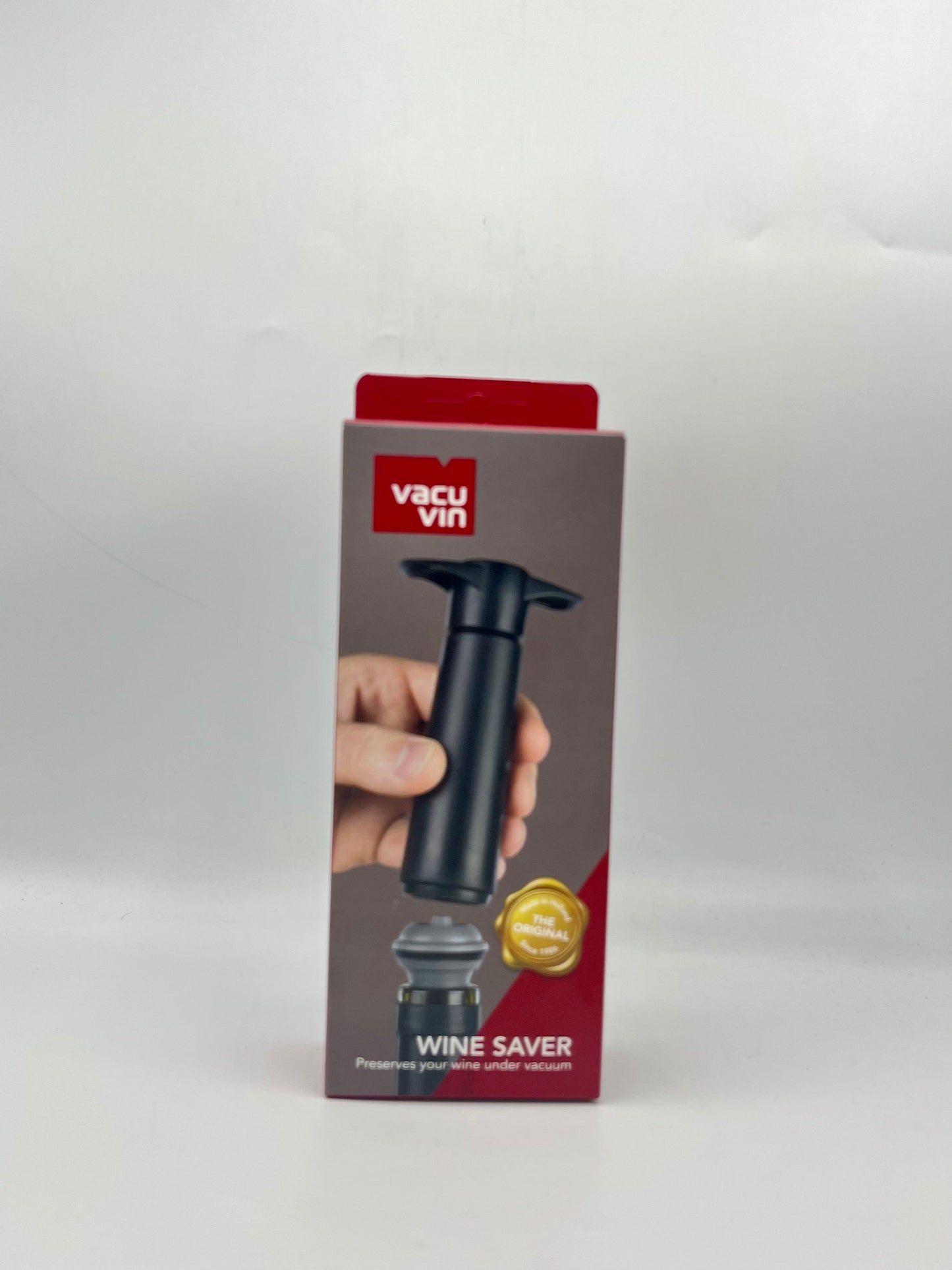 Pompe Noire + 2 Bouchon - Vacuvin