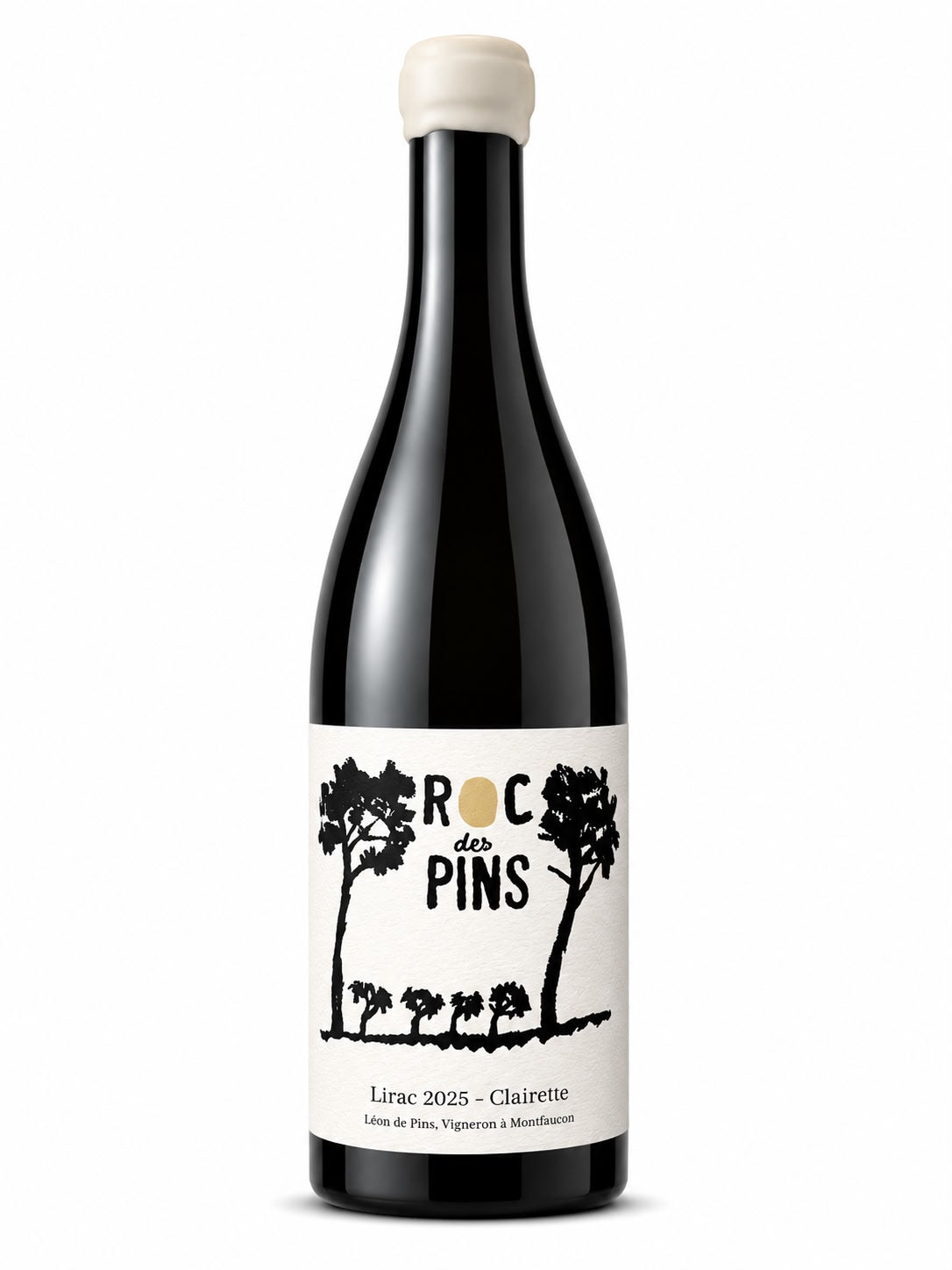 AOP Lirac Clairette Blanc - Blanc - 75cL - Roc des Pins - 2025