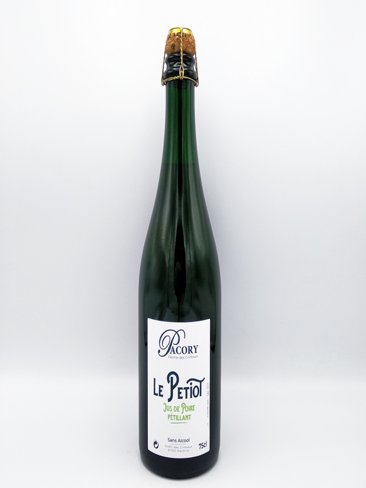 Jus de Poire pétillant "Le Petiot" 75cl - Pacory
