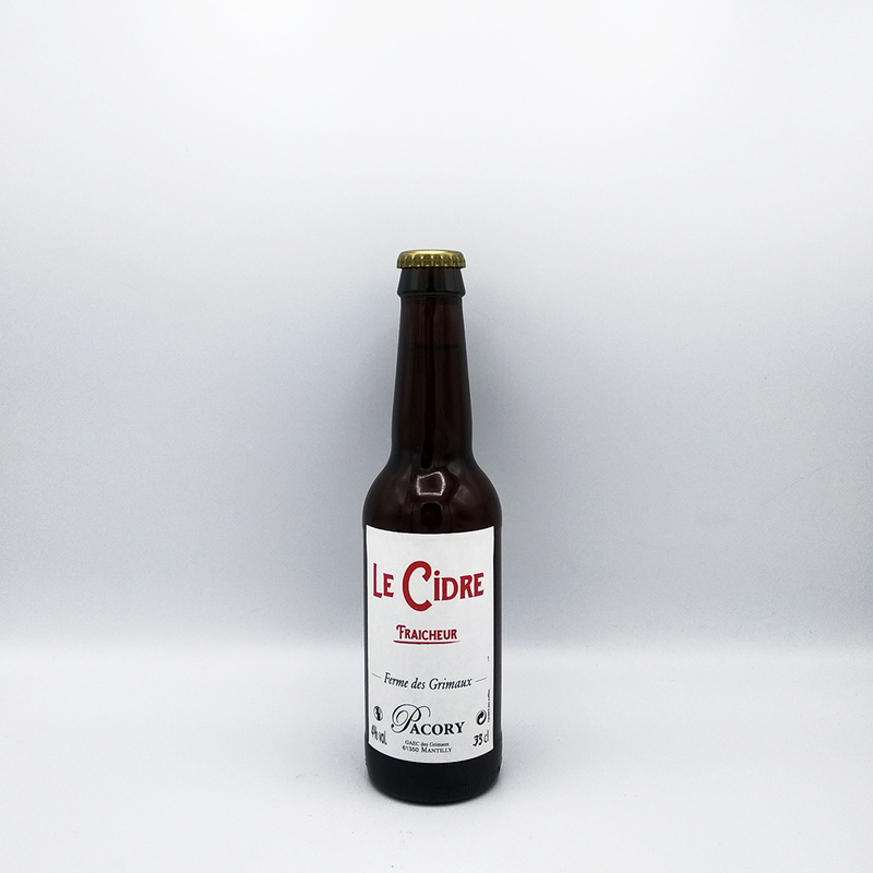 Cidre Fermier Fraîcheur - Pacory - 75cl