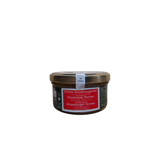 Terrine de Estrasburgo 20% Foie Gras de Ganso - 140g