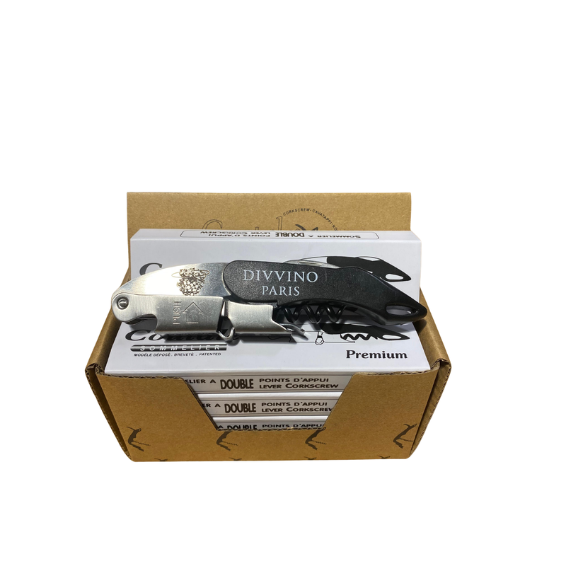 Tire-bouchon Logo Divvino Premium - Couleur Noir