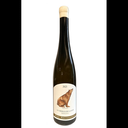 Au dessus de la loi Riesling - Alsace - Blanc - 75cL - Marc Kreydenweiss - 2020
