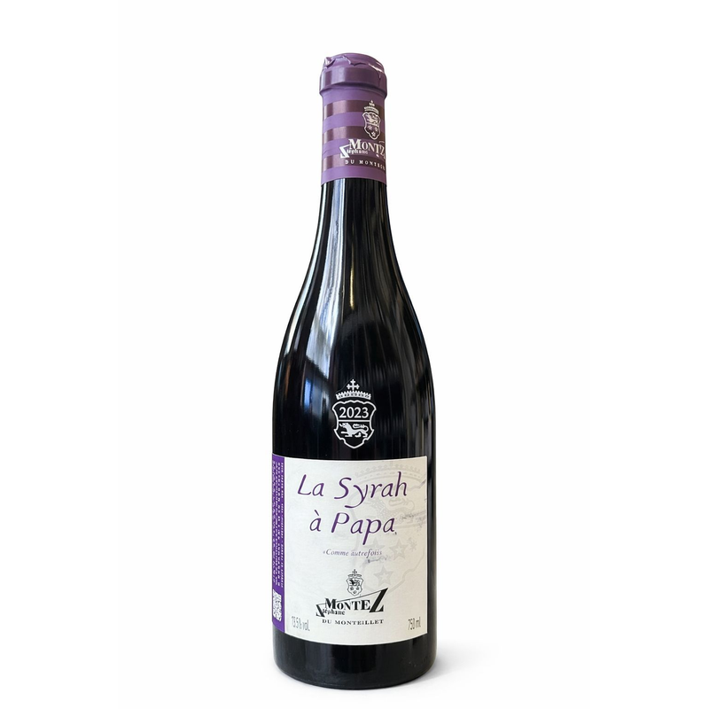 La Syrah à Papa - Côtes du Rhône Villages - Rouge - 75cL - Stéphane Montez - 2023