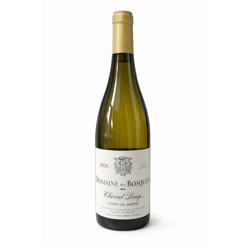 CHEVAL LONG BIO - Côtes du Rhône - Blanc - 75cL - Domaine des Bosquets - 2024