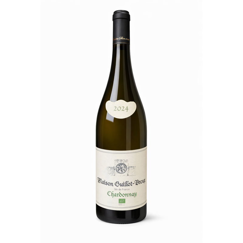 Chardonnay Vin de France - Blanc - 75cL - Domaine Guillot-Broux - 2024