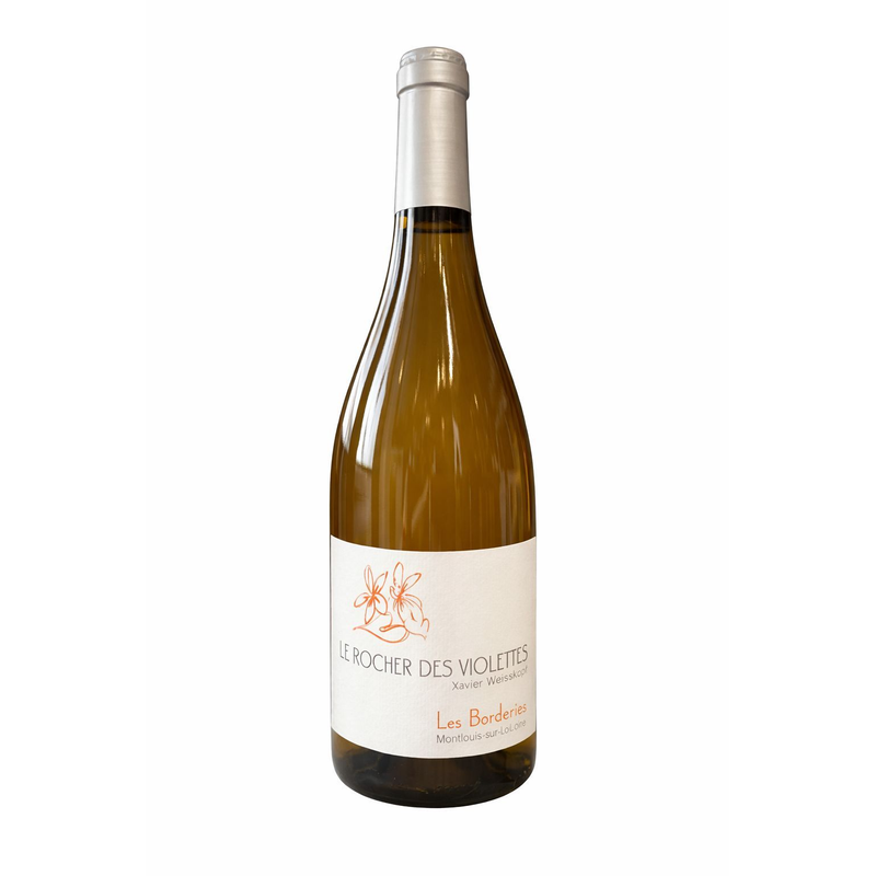 Montlouis sur Loire Les Borderies - Montlouis-sur-Loire - Blanc - 75cL - Le Rocher des Violettes - Xavier Weisskopf - 2023