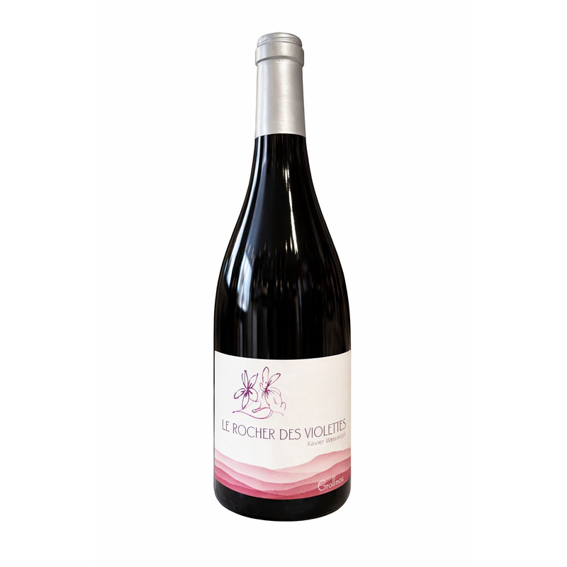 Grolleau - Vin de France - Rouge - 75cL - Le Rocher des Violettes - Xavier Weisskopf - 2024