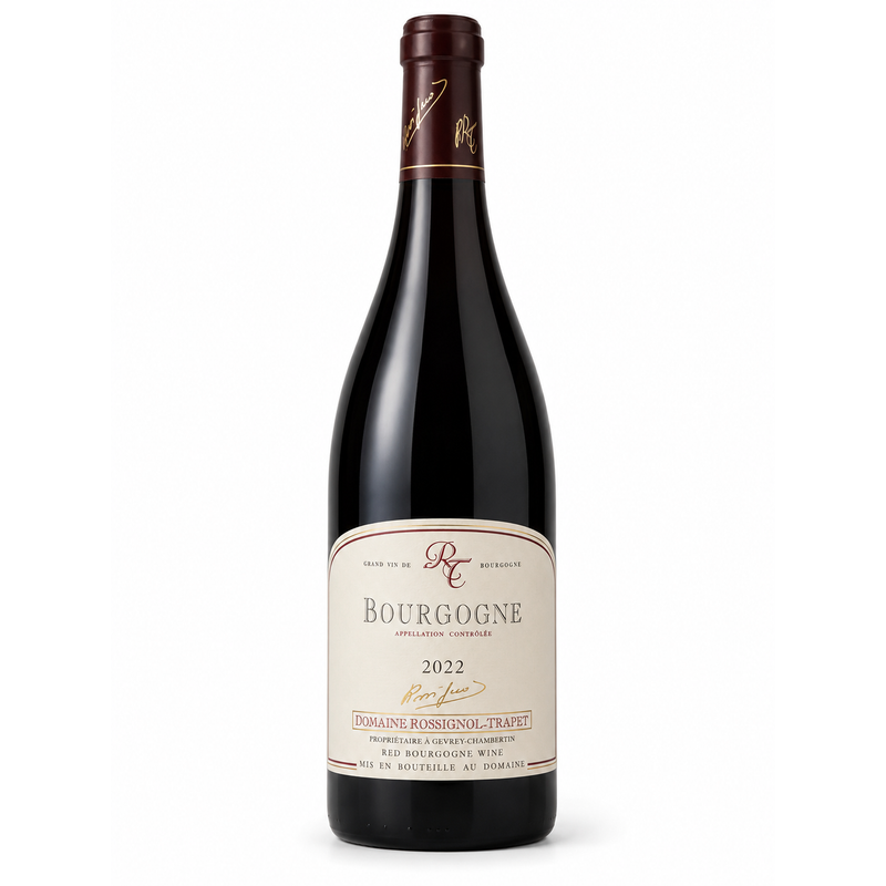 Bourgogne Rouge - Rouge - 75cL - DOMAINE ROSSIGNOL-TRAPET - 2022