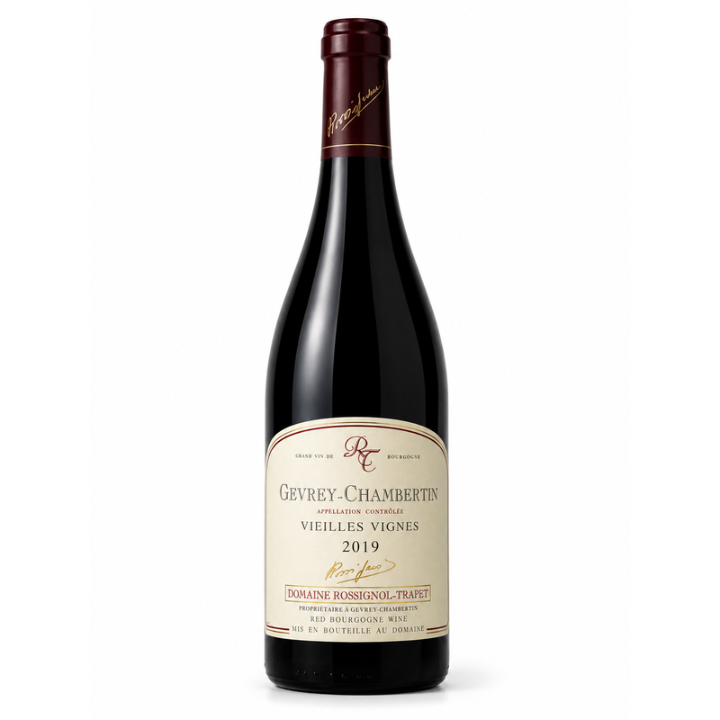 Gevrey-Chambertin Vieilles Vignes - Rouge - 75cL - DOMAINE ROSSIGNOL-TRAPET - 2019