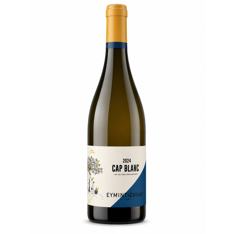 Cap Blanc - IGP Collines Rhodaniennes - Blanc - 75cL - Eymin Tichoux - 2024