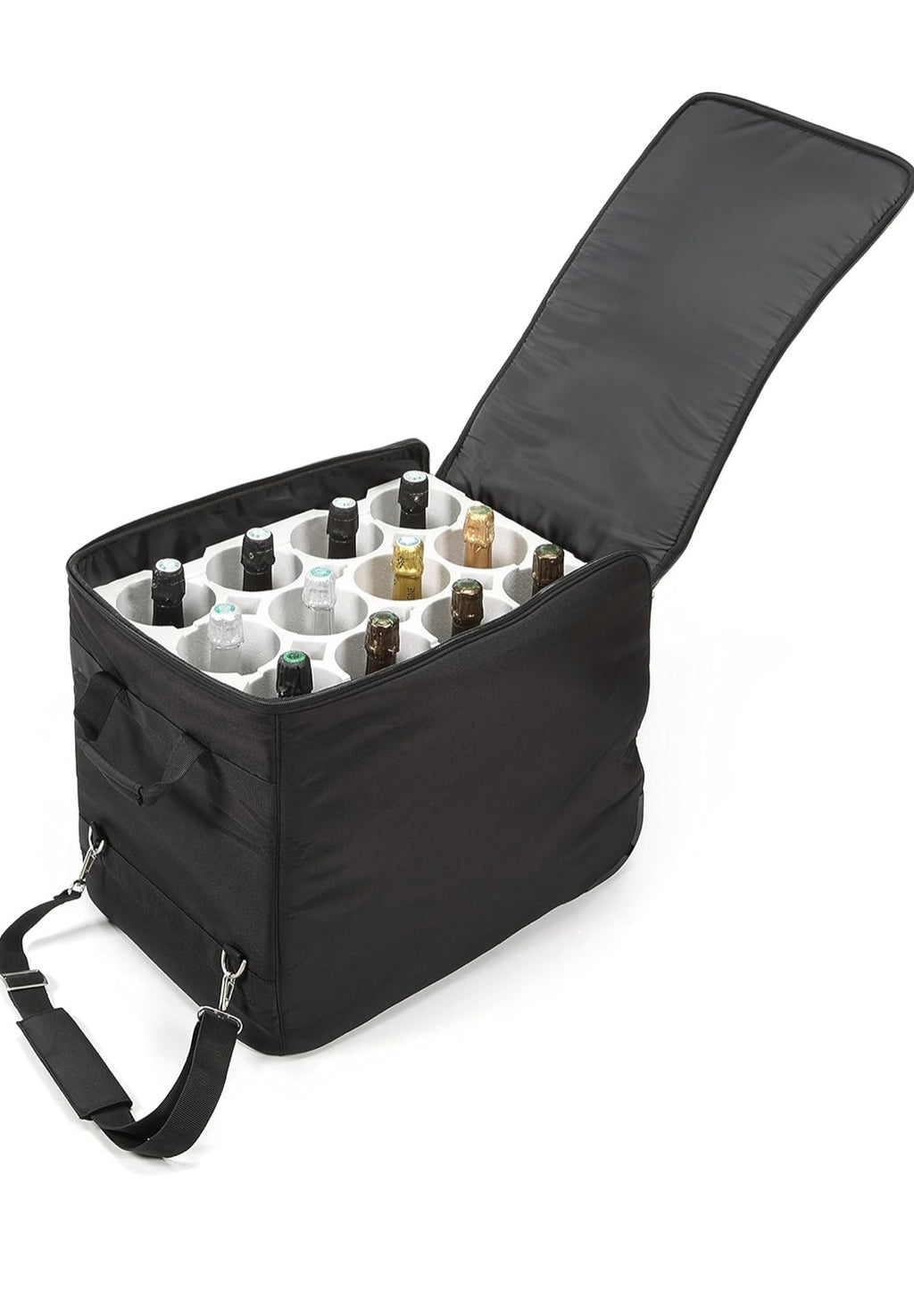 “Tour de France” wine selection + Black wine luggage 