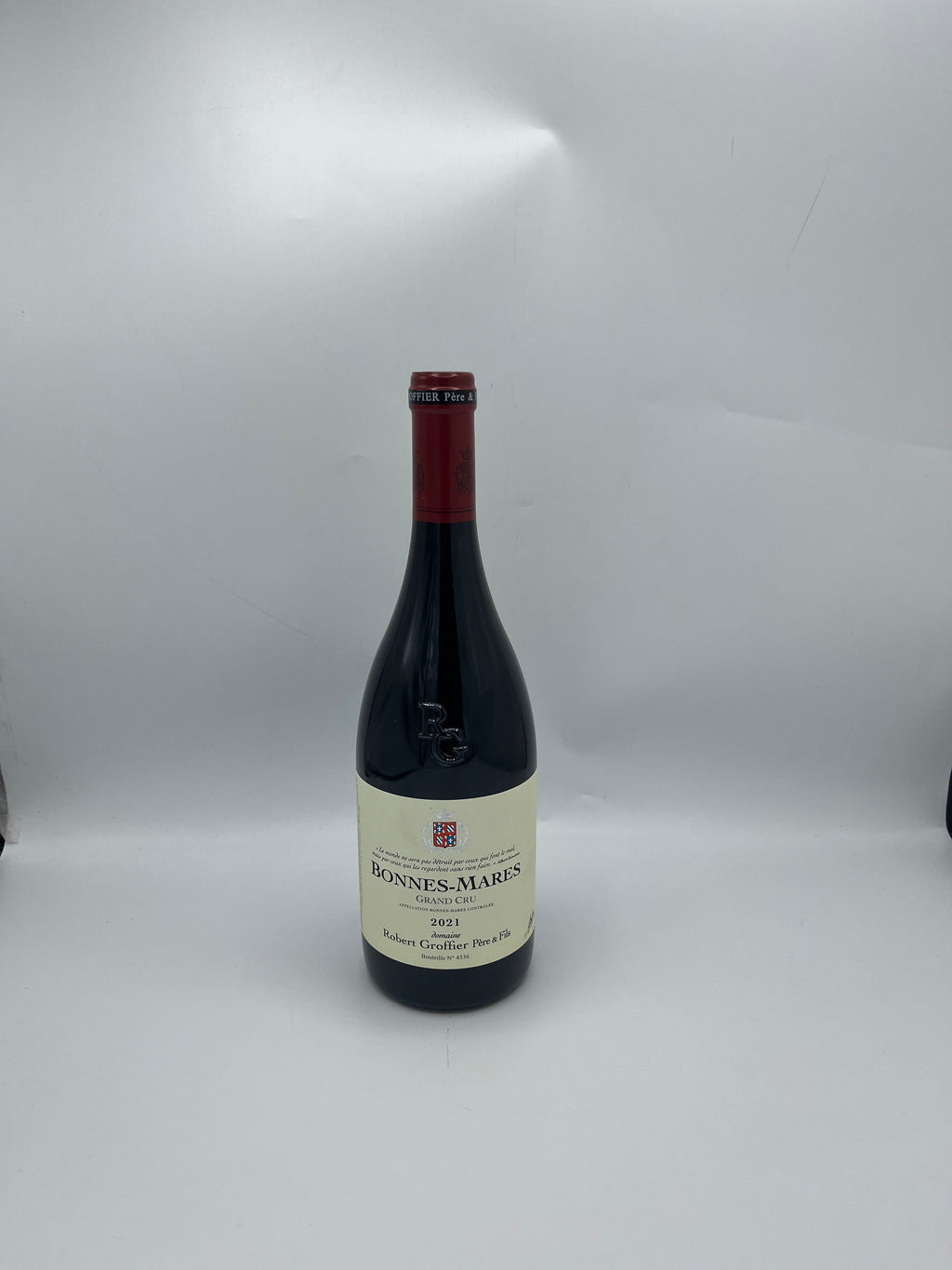Bonnes Mares Grand Cru Red 2021 Red - Domaine GROFFIER 