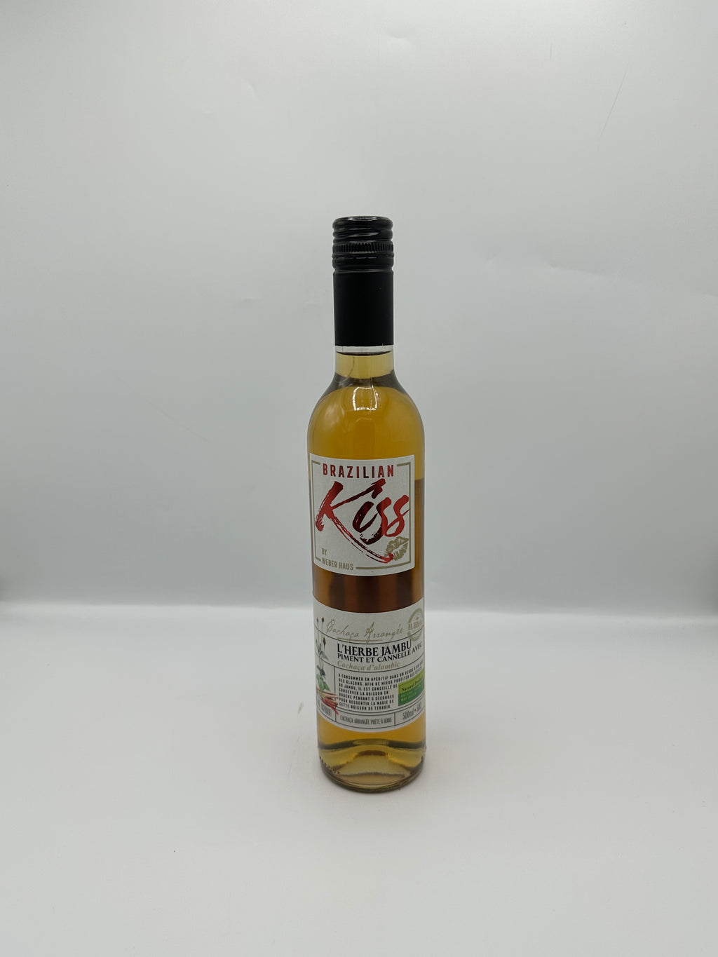 Cachaca Brésil "Brazilian Kiss" 50cL Ambrée - Weber Haus