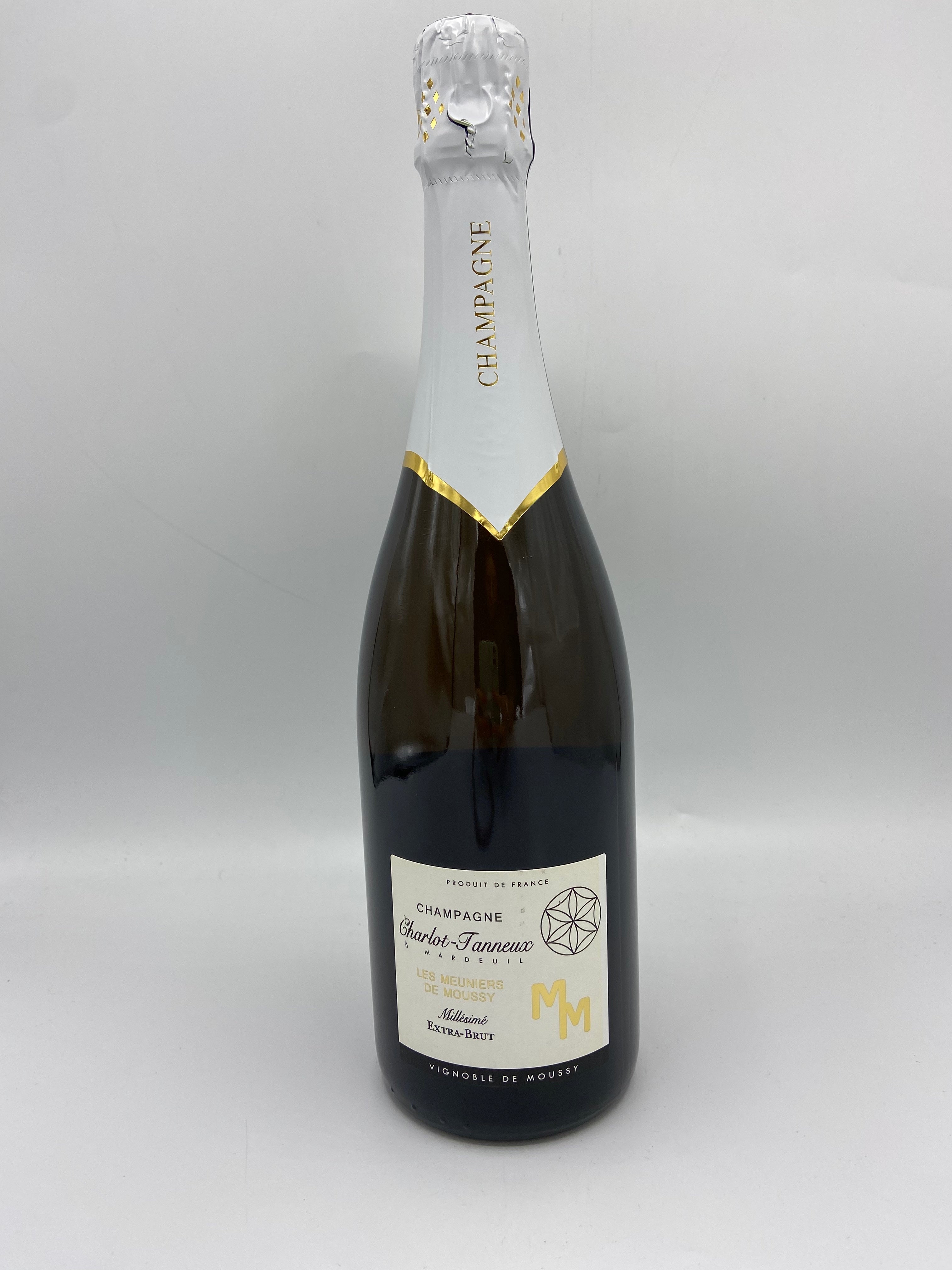 Champagne “Les Meuniers de Moussy” 2018 Extra-Brut - Charlot Tanneux