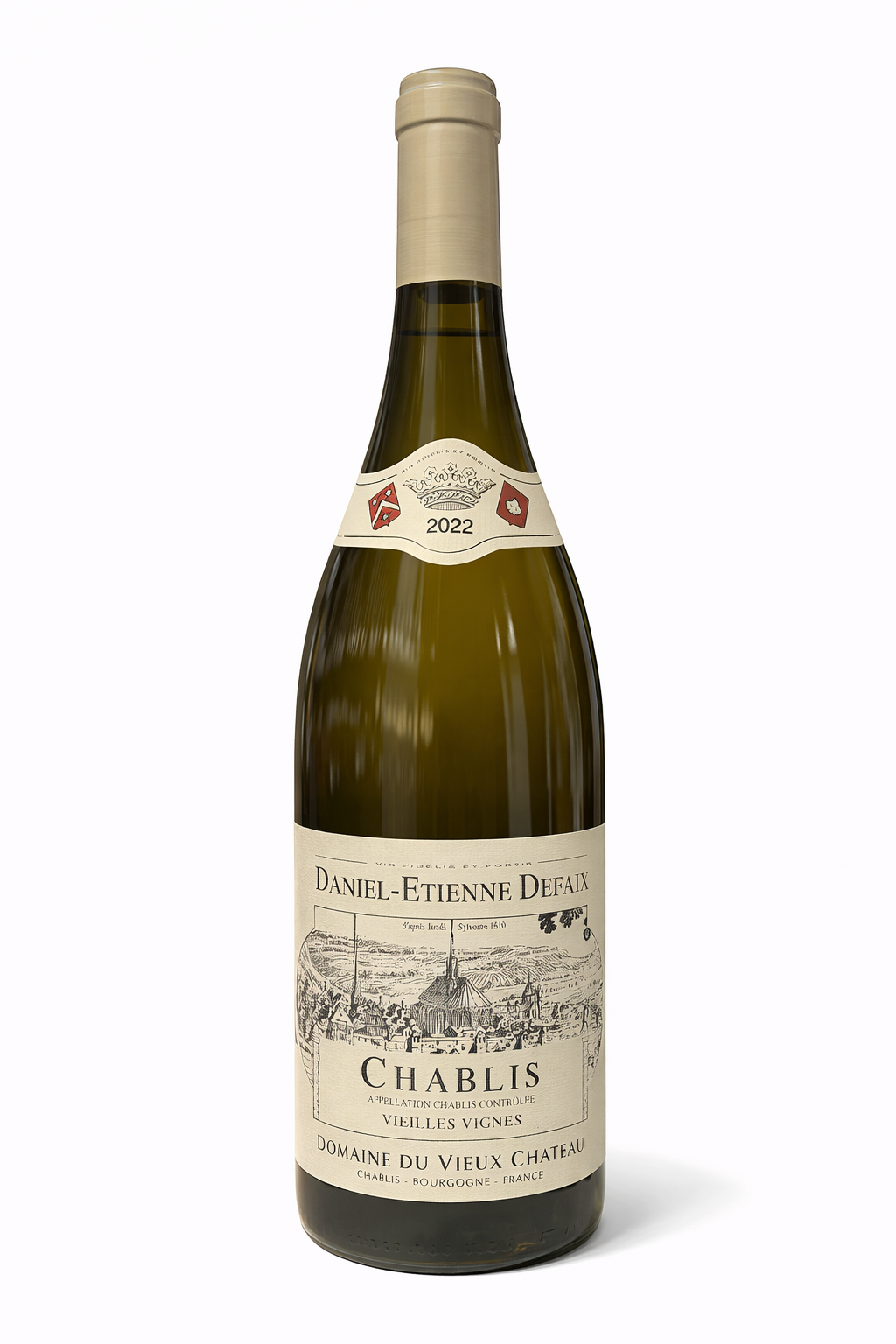 Chablis Vielles Vignes - Blanc - 75cL - Domaine Daniel-Etienne Defaix - 2022
