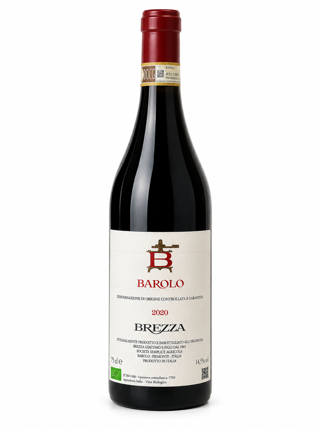 Brezza Barolo - Rouge - 75cL - Brezza - 2020