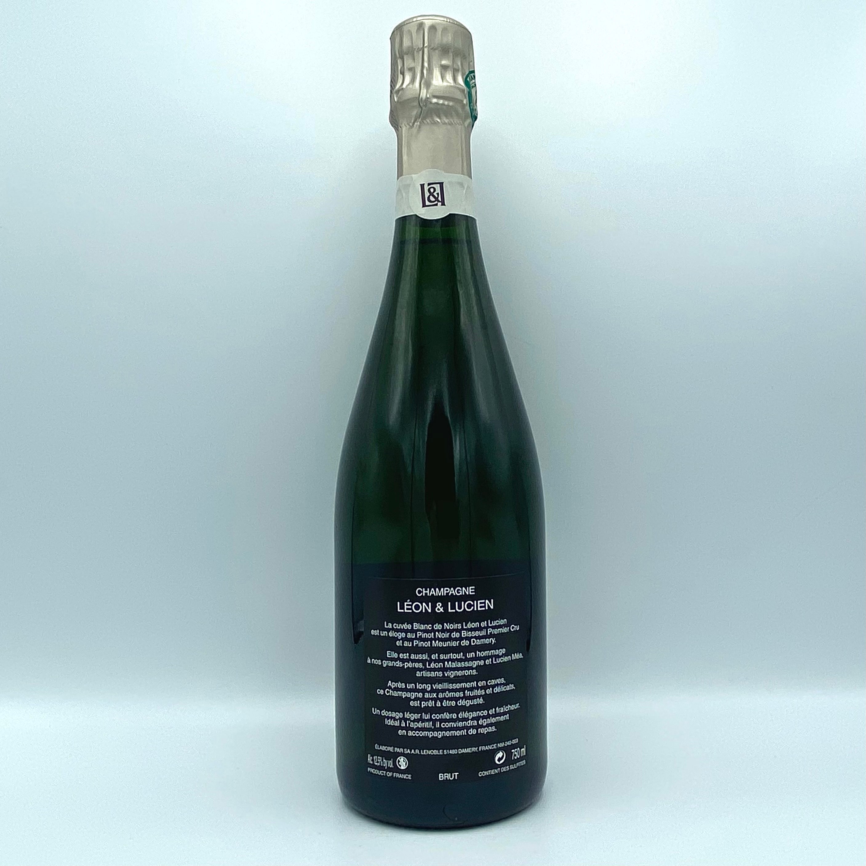 Champagne Premier Cru "Leon & Lucien Les Artisans" Blanc des Noirs Brut - AR Lenoble