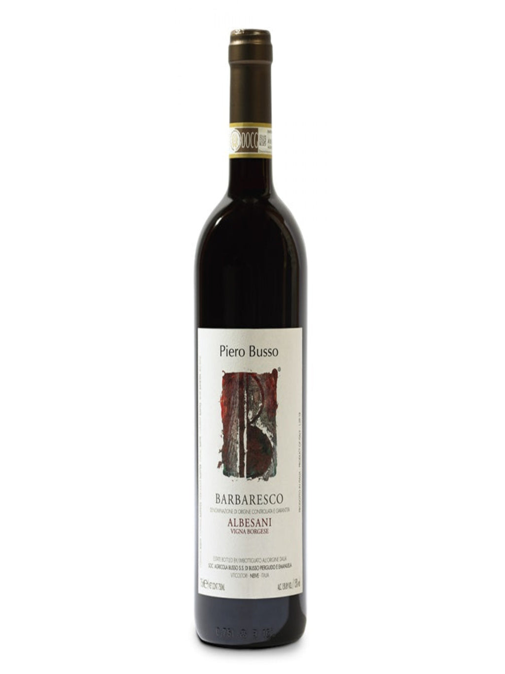 Italy DOCG Barbaresco "Albesani - Vigna Borgese" 2020 Red - Piero Busso