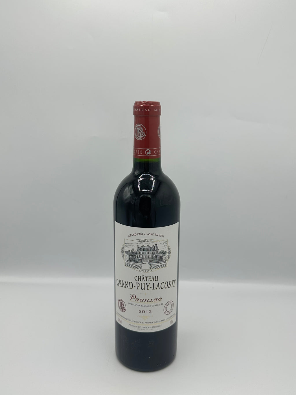 Pauillac 2012 Red - Château Grand Puy Lacoste 
