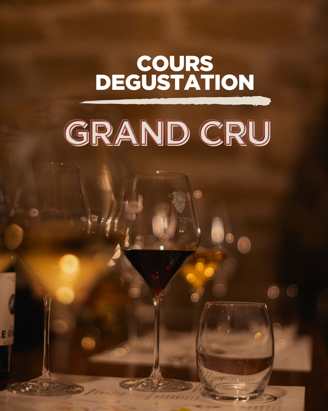Cours: Vins & Fromages - Grand cru
