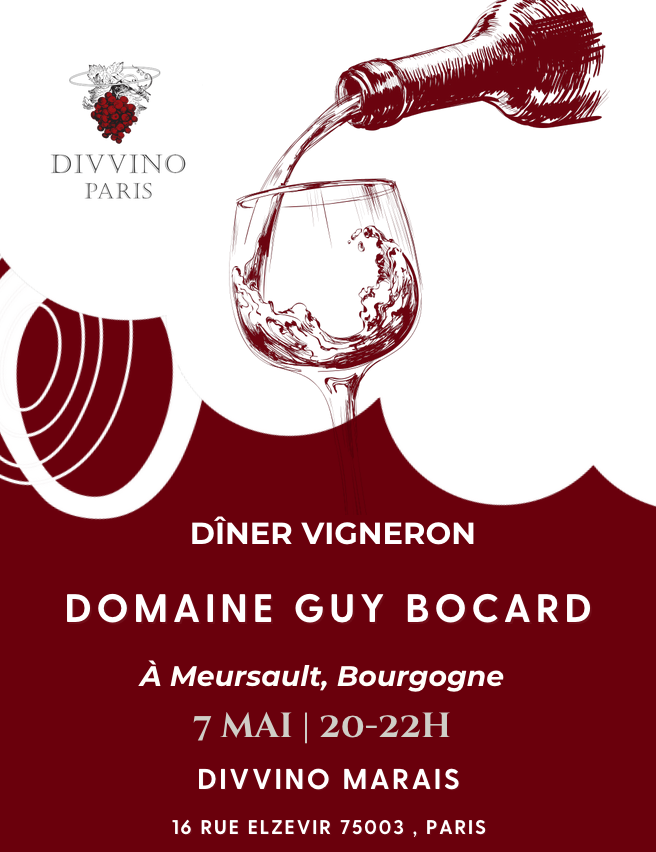 Dîner Vigneron Domaine Guy Bocard - Bourgogne
