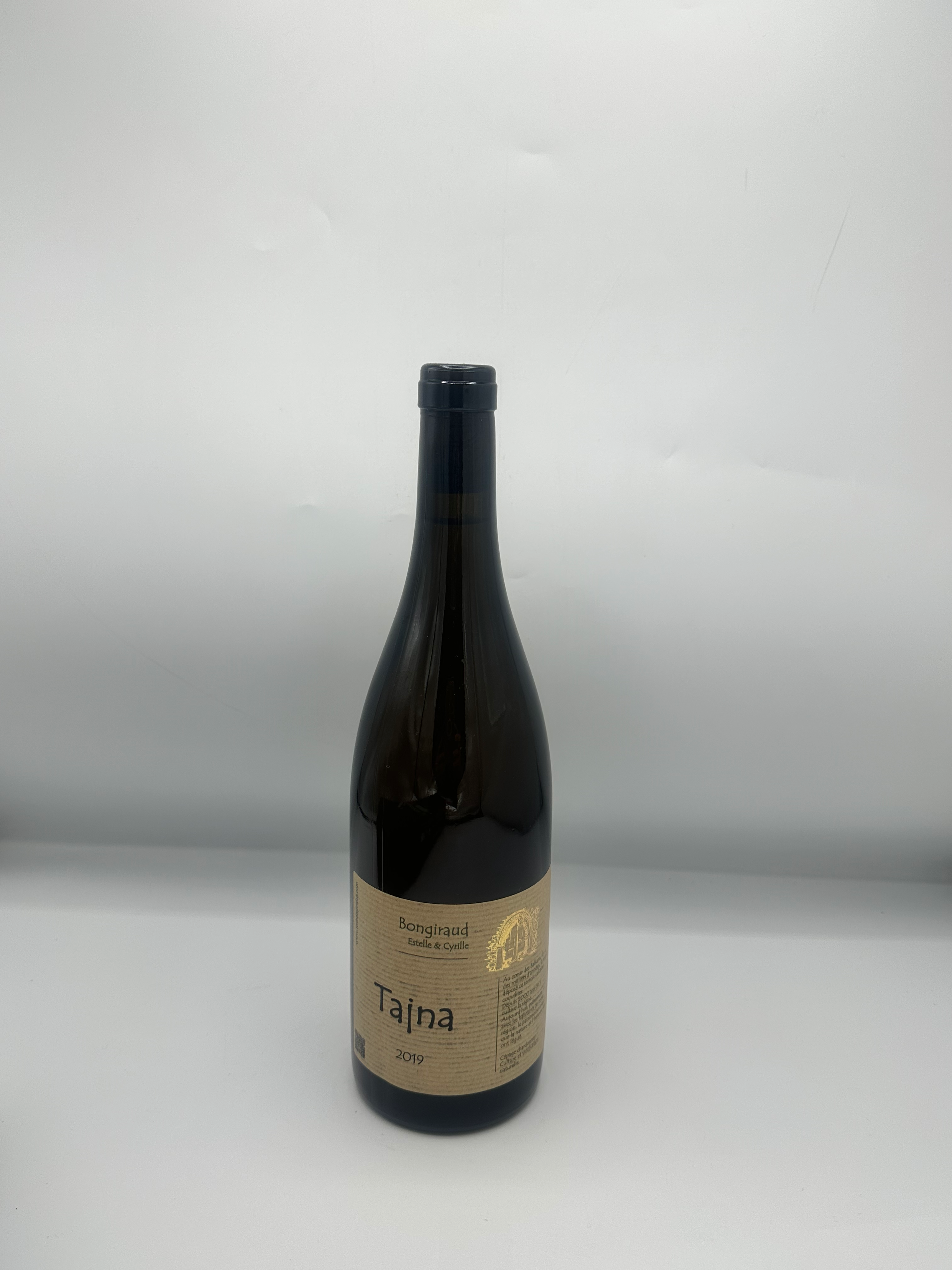Serbie "Tajna" Chardonnay Blanc 2019 - Les Bongiraud Vins de Serbie