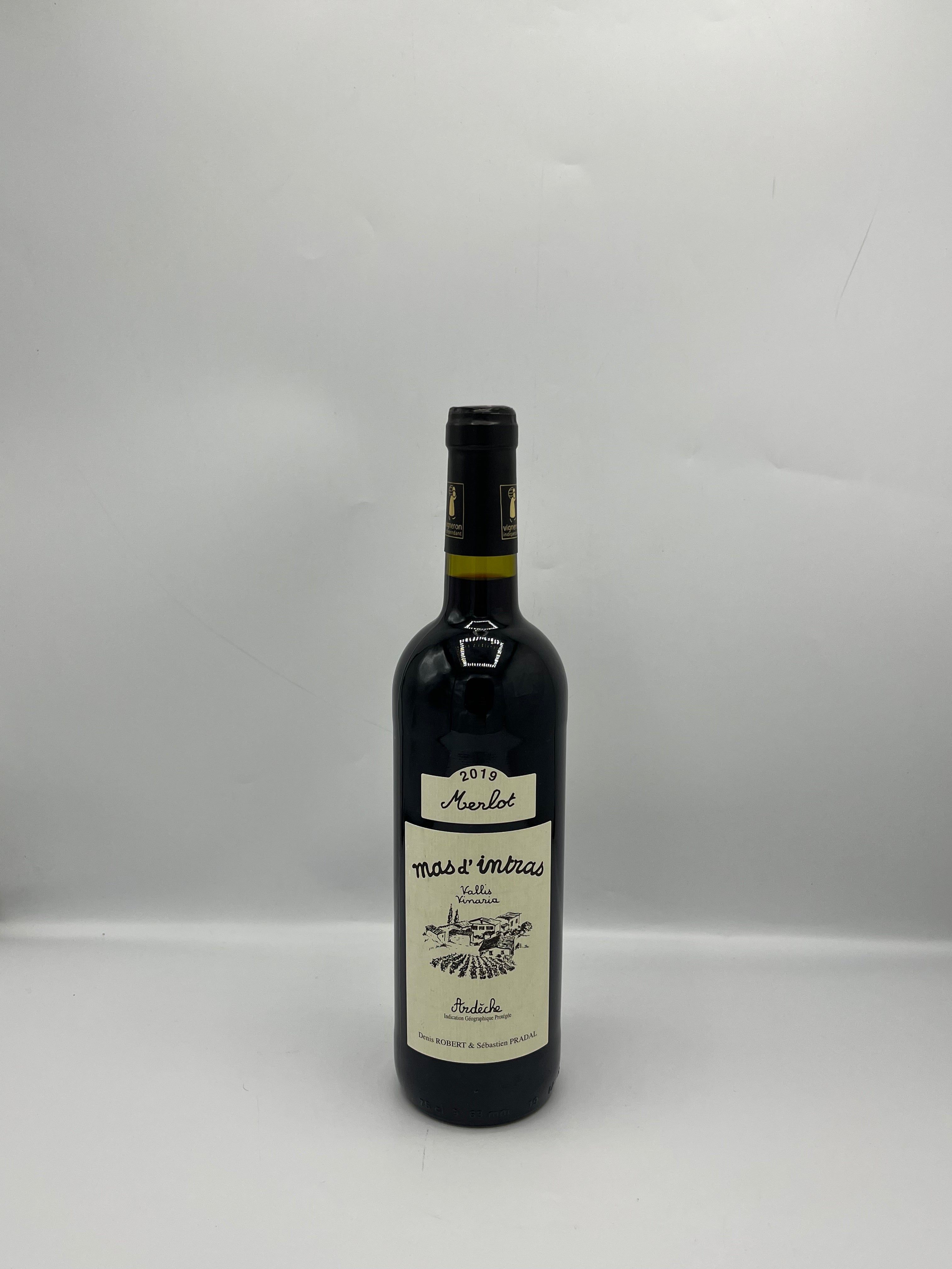 IGP Ardèche "Merlot" 2019 Rouge - Mas d'Intras