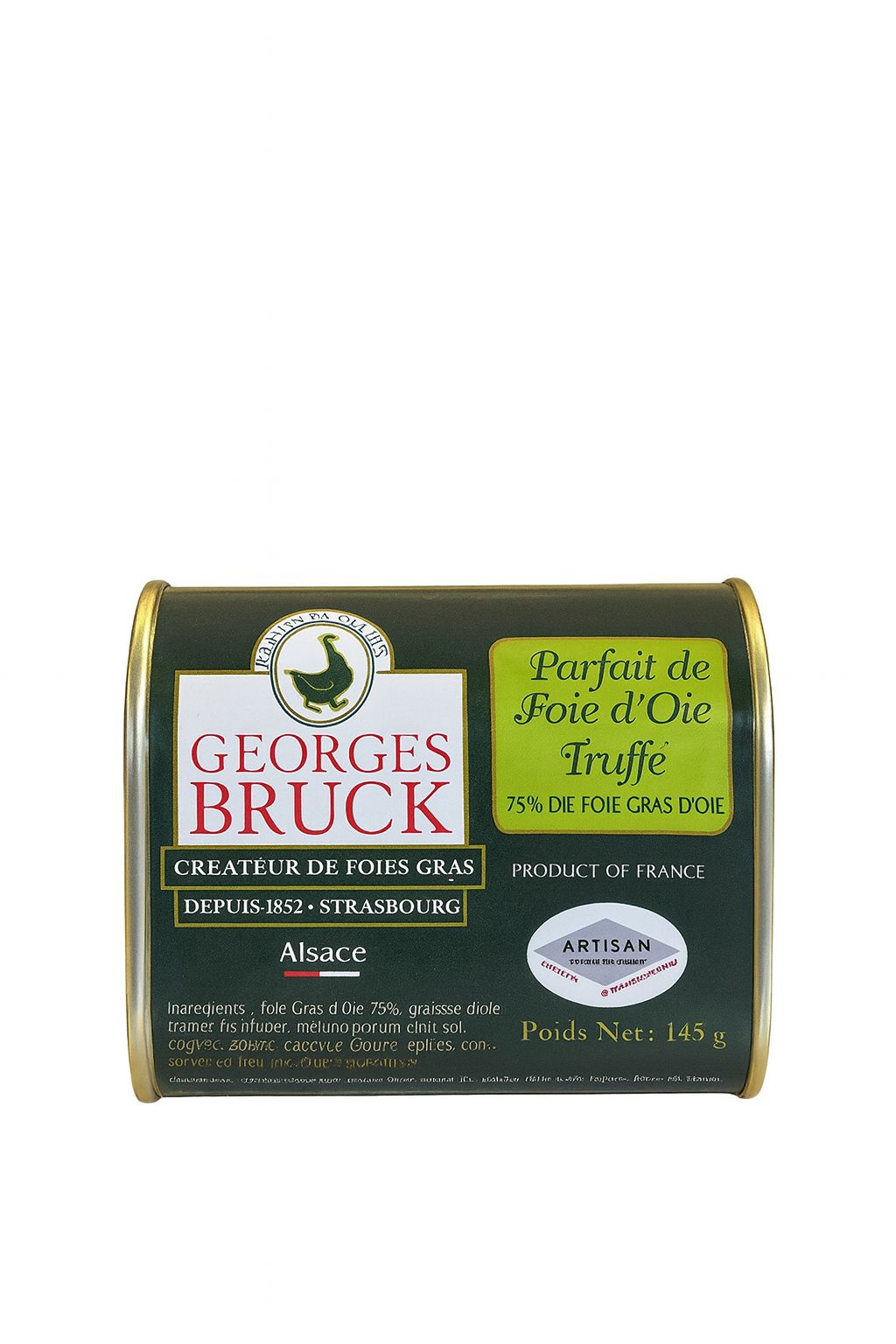 Bloco de Fígado de Ganso Trufado - Caixa Trapezoidal - 145g