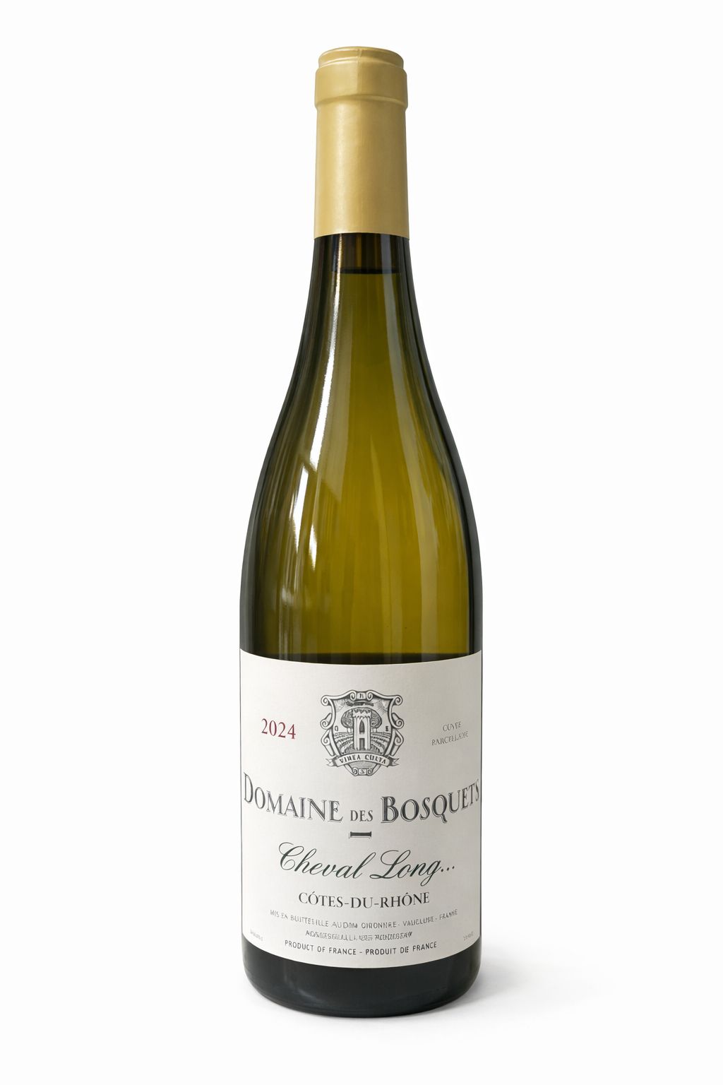 CHEVAL LONG BIO - Côtes du Rhône - Blanc - 75cL - Domaine des Bosquets - 2024