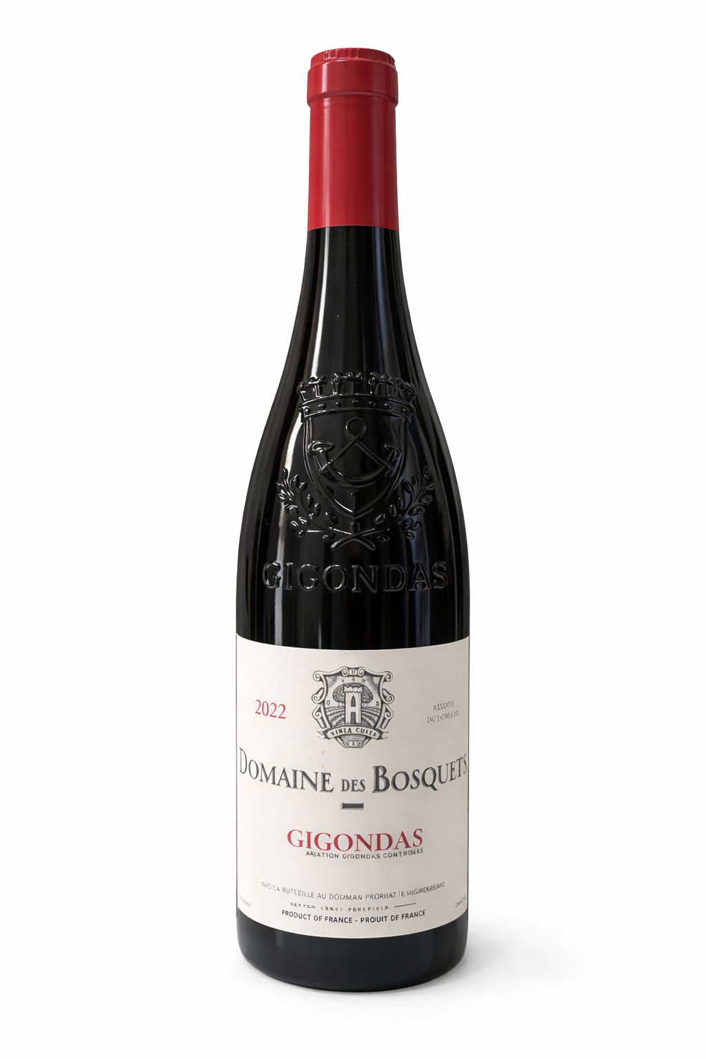 AOC GIGONDAS - Gigondas - Rouge - 75cL - Domaine des Bosquets - 2022