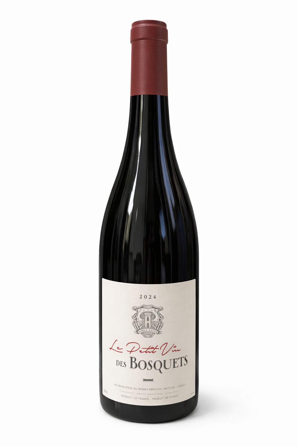 PETIT VIN DES BOSQUETS - Vin de France - Rouge - 75L - Domaine des Bosquets - 2024