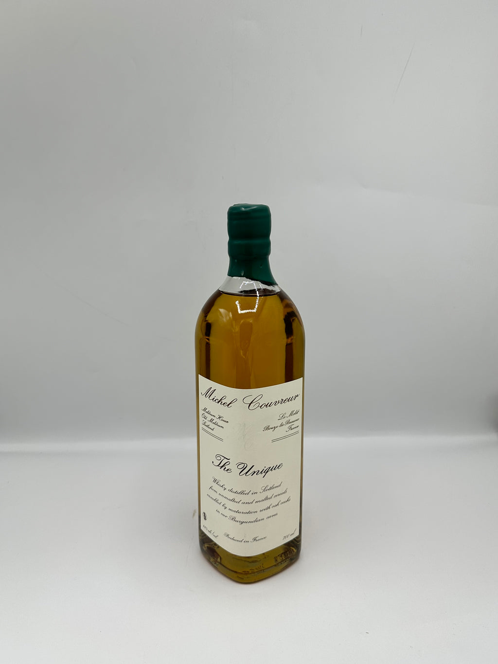 The Unique Whisky 44% - Michel Couvreur