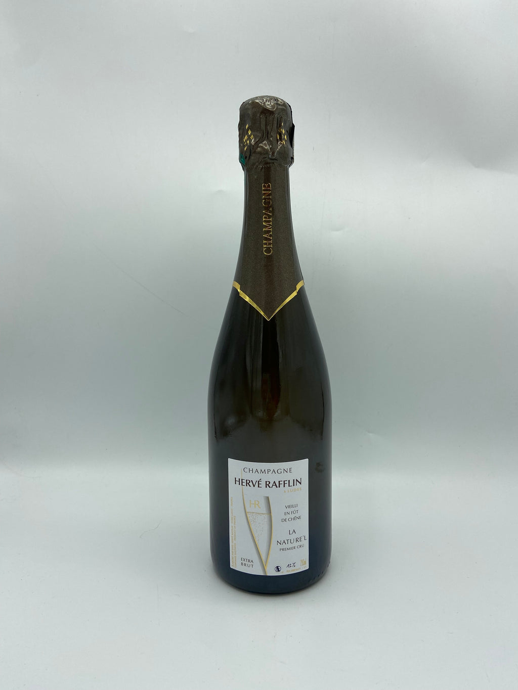 Champagne 1er Cru “La Nature’l Aged in Oak Barrels” Extra Brut – Hervé Rafflin 