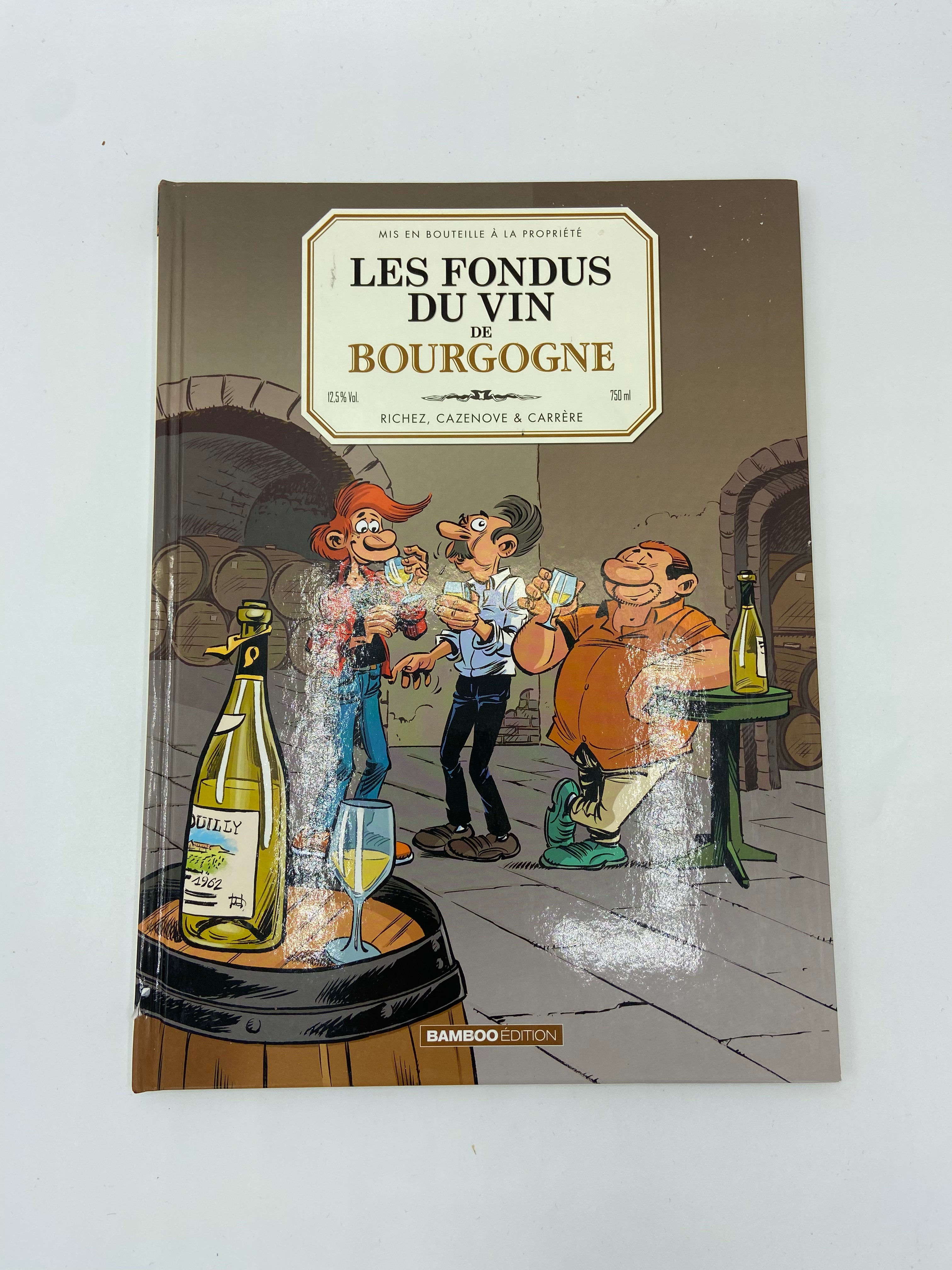 BD "Les Fondus du Vin" - Régions de la France