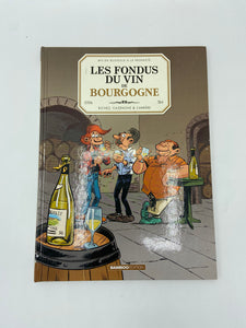 História em quadrinhos “Les Fondus du Vin” – Regiões da França 
