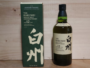 Whisky The Hakushu 12 ans - Suntory