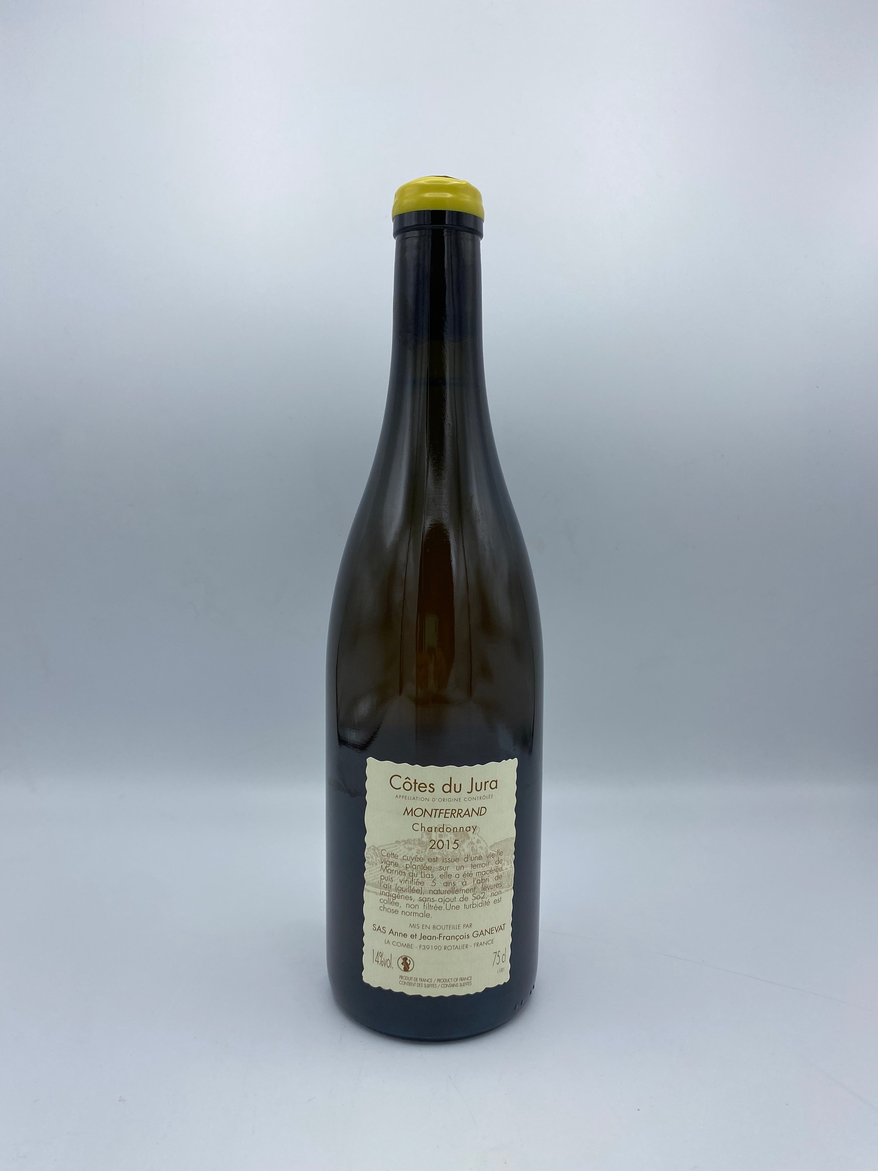 Côtes Du Jura  "Chardonnay Montferrand", 2020 Blanc - Domaine Anne & Jean-François Ganevat