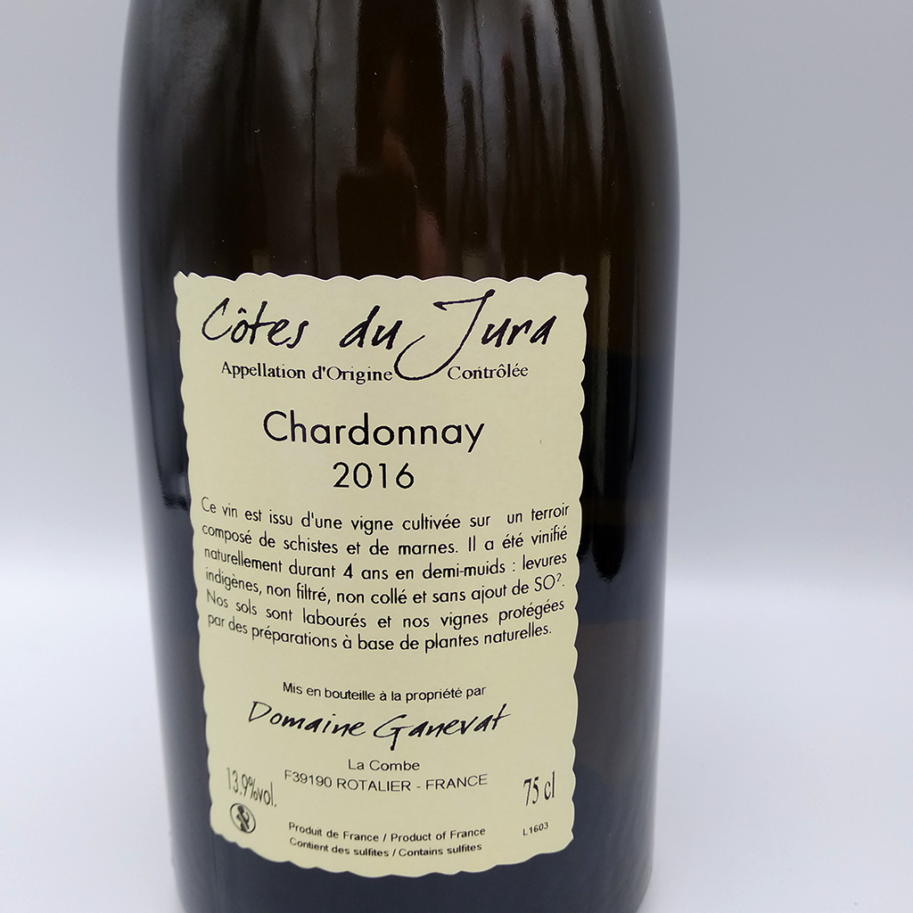 Côtes Du Jura "Grusse en Billat" 2019 Blanc - Domaine Anne & Jean-François Ganevat