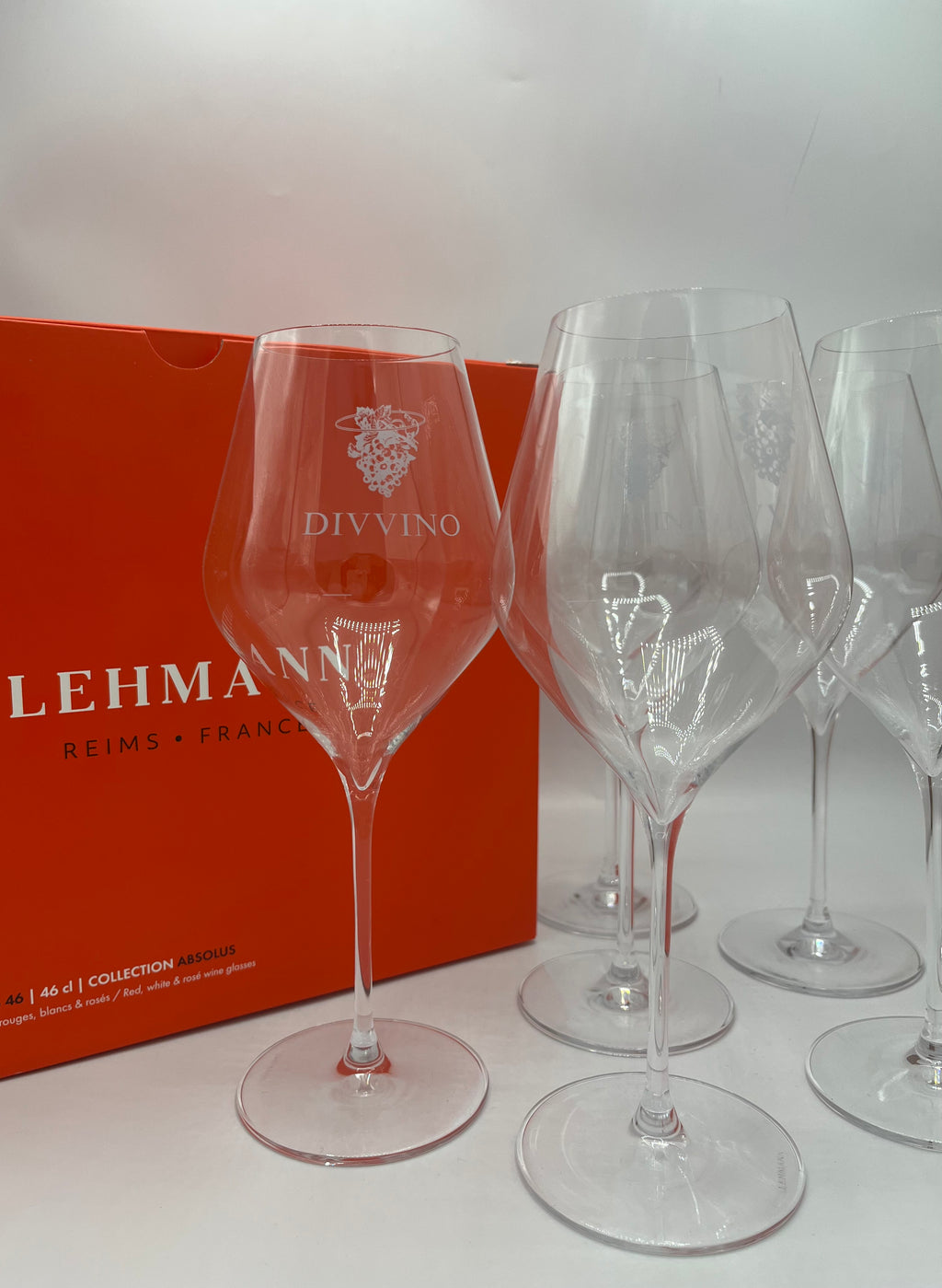 Conjunto de 6 taças de vinho Divvino Paris - Lehmann