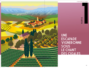 Livre Flâner dans les vignes - L'Oenotourisme au naturel, Audrey Baylac & Willy Kiezer